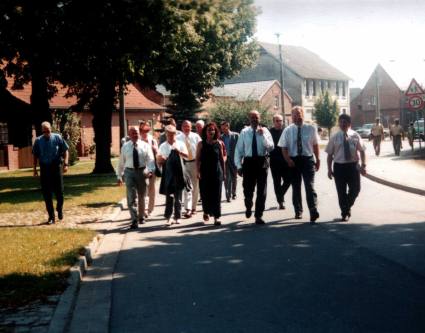 Picture of competition committee touring Brunow