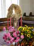 Picture of Harvest Crown in Brunow Church on Erntefest